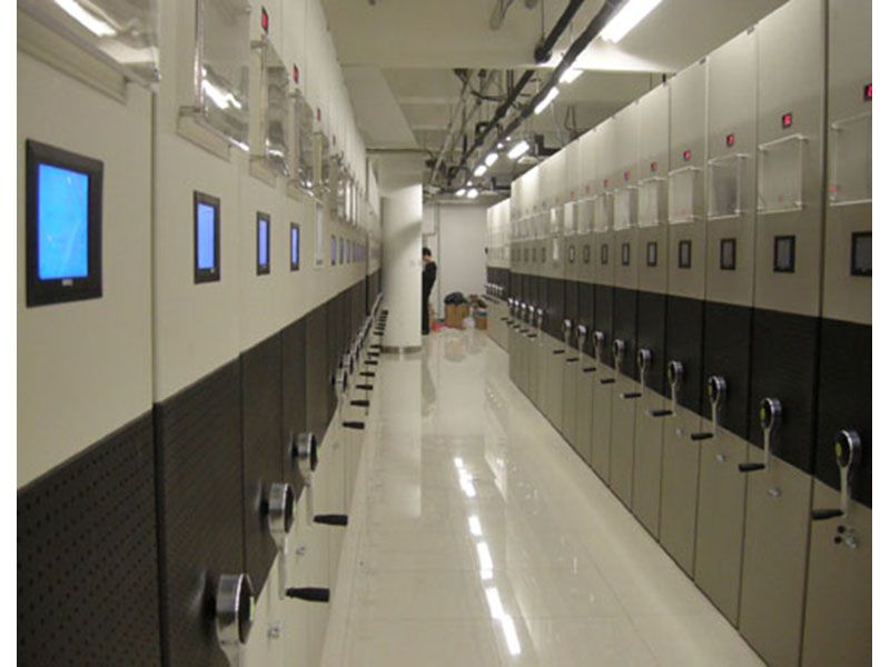 藝術館智能文物畫架密集柜